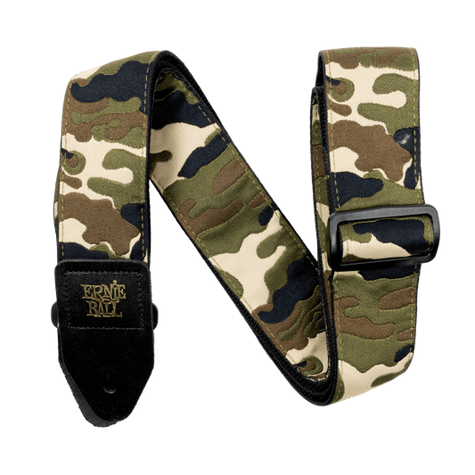 ERNIE BALL VINTAGE CAMO JACQUARD GUITAR STRAP