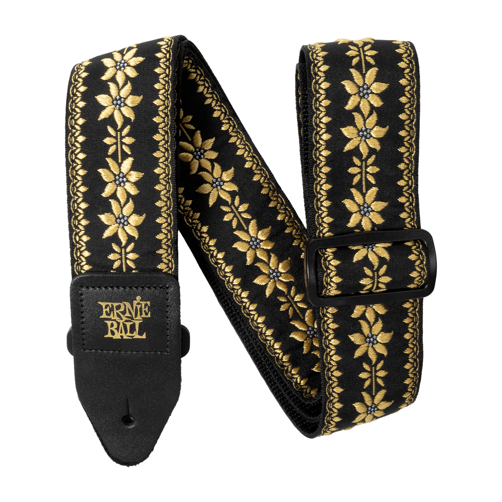 ERNIE BALL FLOWER CROWN JACQUARD GUITAR STRAP