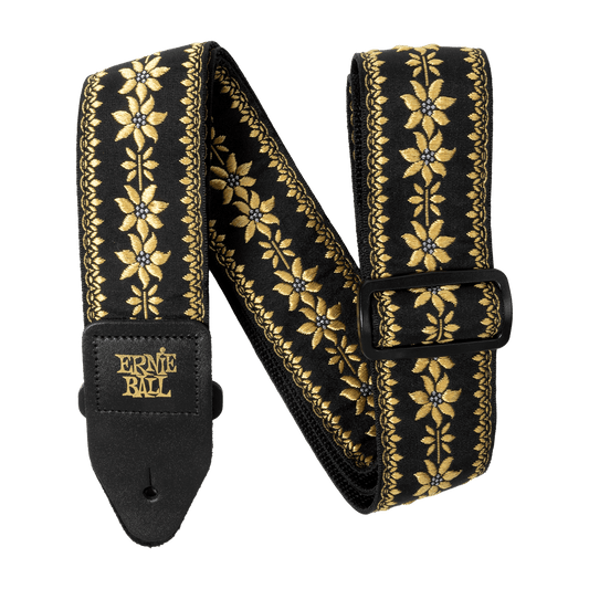ERNIE BALL FLOWER CROWN JACQUARD GUITAR STRAP