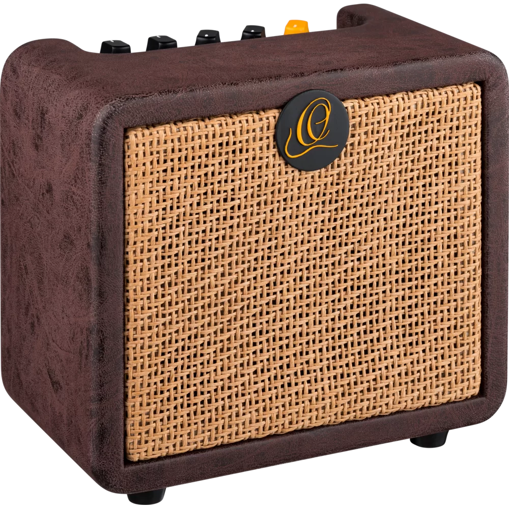 Ortega PTWO 12W Bluetooth® Premium Vintage Design Pocket Acoustic Amplifier w/Built-In Effects