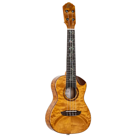 Ortega RUET-QMA Elite Series Concert Ukulele ~ Quilted Maple