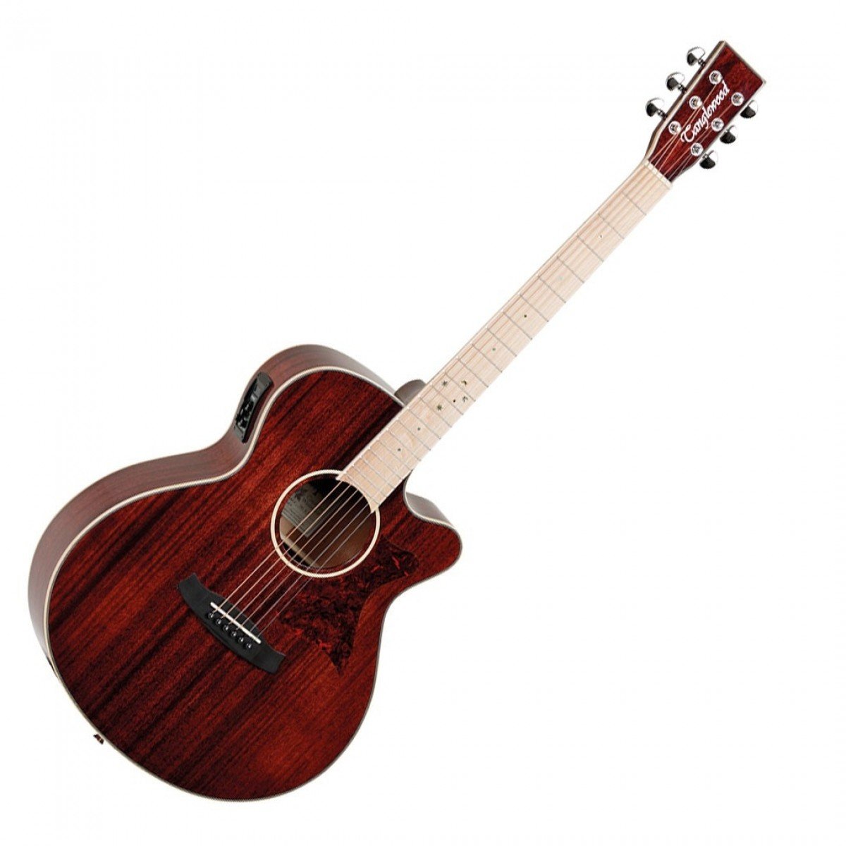 TANGLEWOOD TW4 E WINTERLEAF ELECTRO ACOUSTIC - BAROSSA RED GLOSS