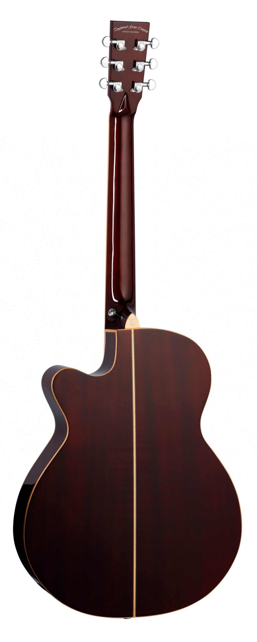 Tanglewood Winterleaf TW4TLCE Thinline Electro Acoustic ~ Autumn Vintage Burst