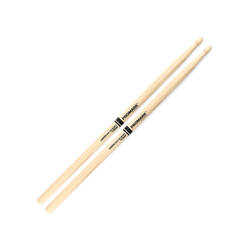 Promark Hickory 5B Drum Sticks - Wood Tip