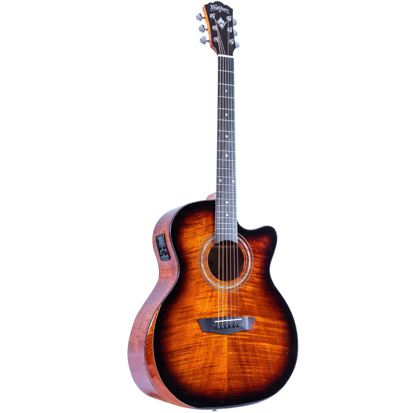 Washburn Comfort WCG12FCE ~ Cognac Sunburst