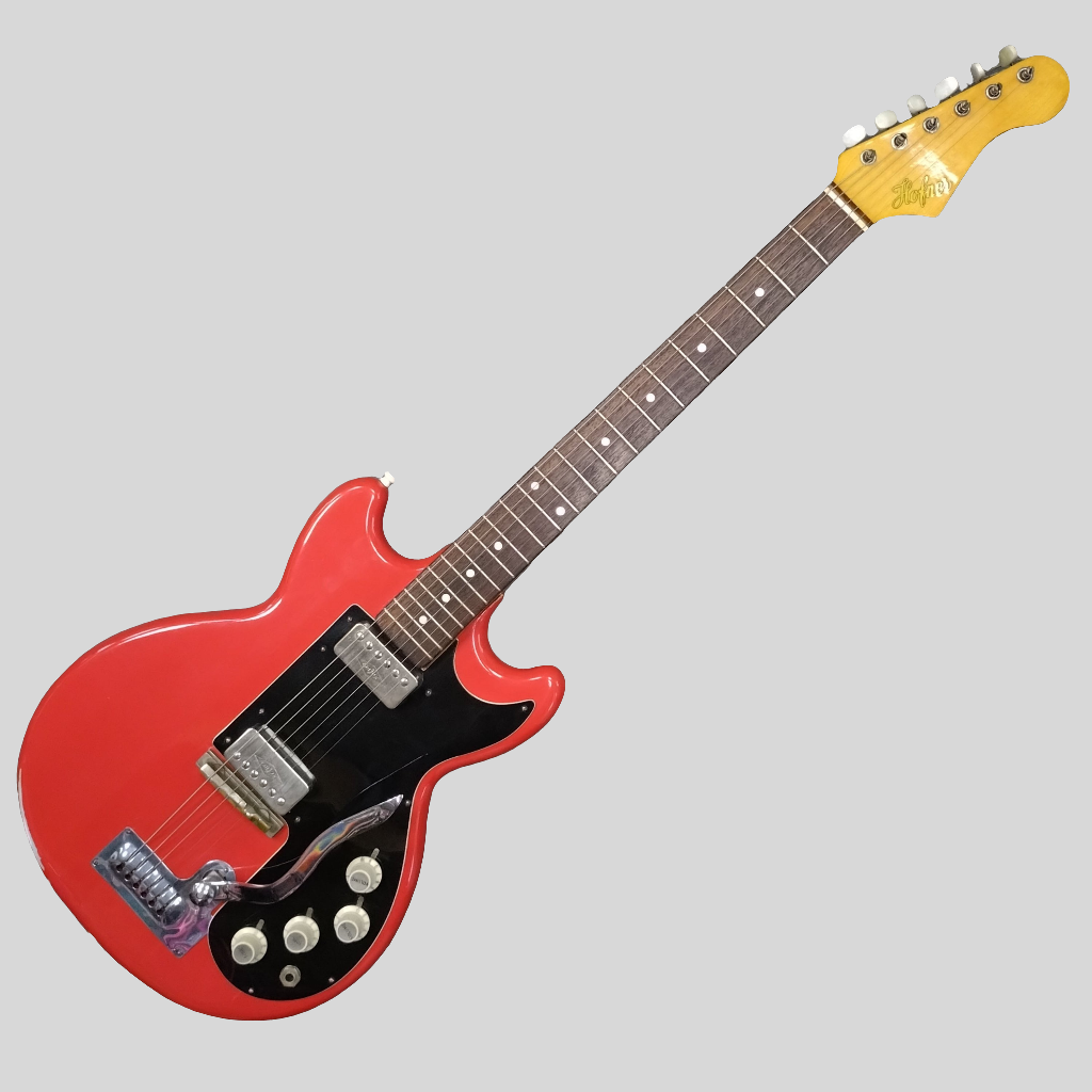 Hofner Colorama ii ~ Bright Red [1963]