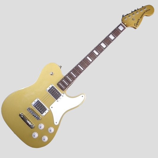 Squier Paranormal Troublemaker Telecaster Deluxe ~ Aztec Gold [2024]
