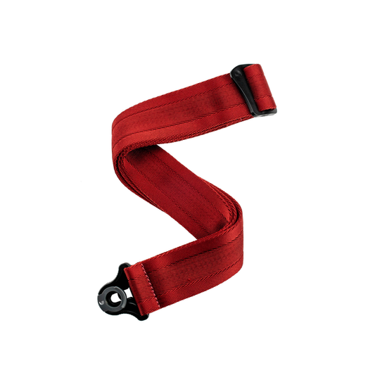 D'addario Auto Lock Nylon Guitar Strap ~ Blood Red