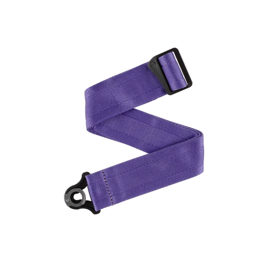 D'addario Auto Lock Nylon Guitar Strap ~ Deep Violet