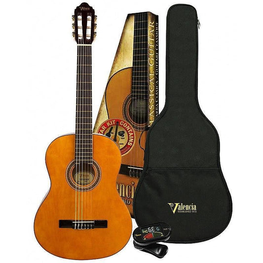 Valencia Full Size Classical Guitar Bundle!