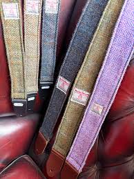 Leatehrgraft Harris Tweed Ukulele Strap