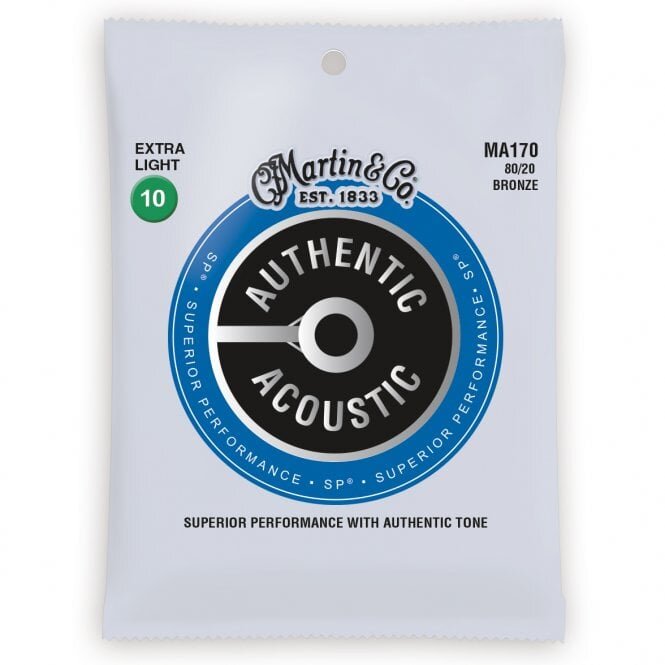 Martin Authentic Acoustic Strings SP 80/20 Bronze - Extra Light 10-47