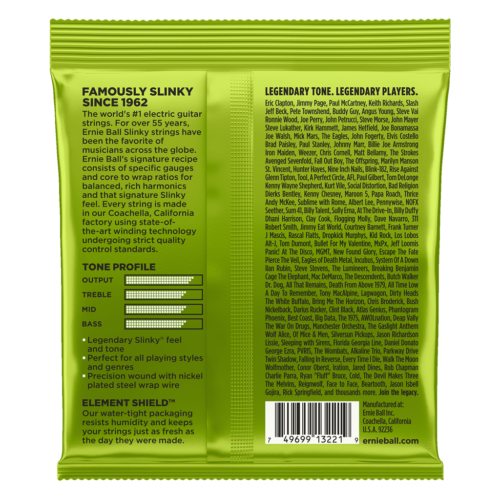 Ernie Ball Regular Slinky 3 Pack - 10-46 Gauge