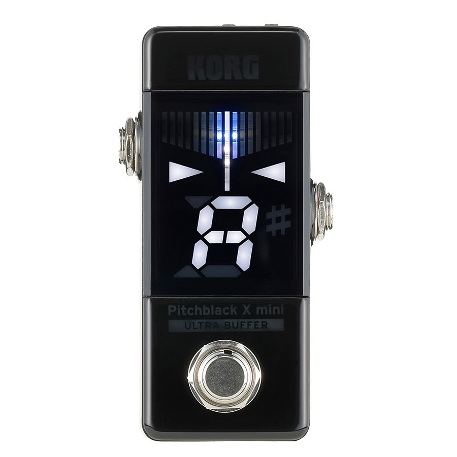 KORG PITCHBLACK X MINI CHROMATIC PEDAL TUNER