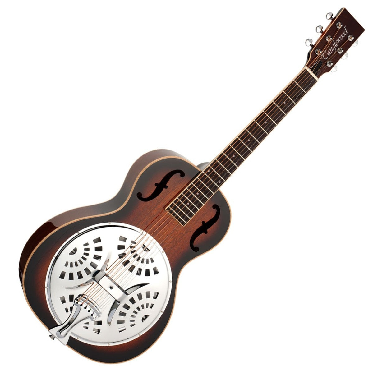 Tanglewood TUR8 Union Resonator Guitar ~ Vintage Burst Gloss