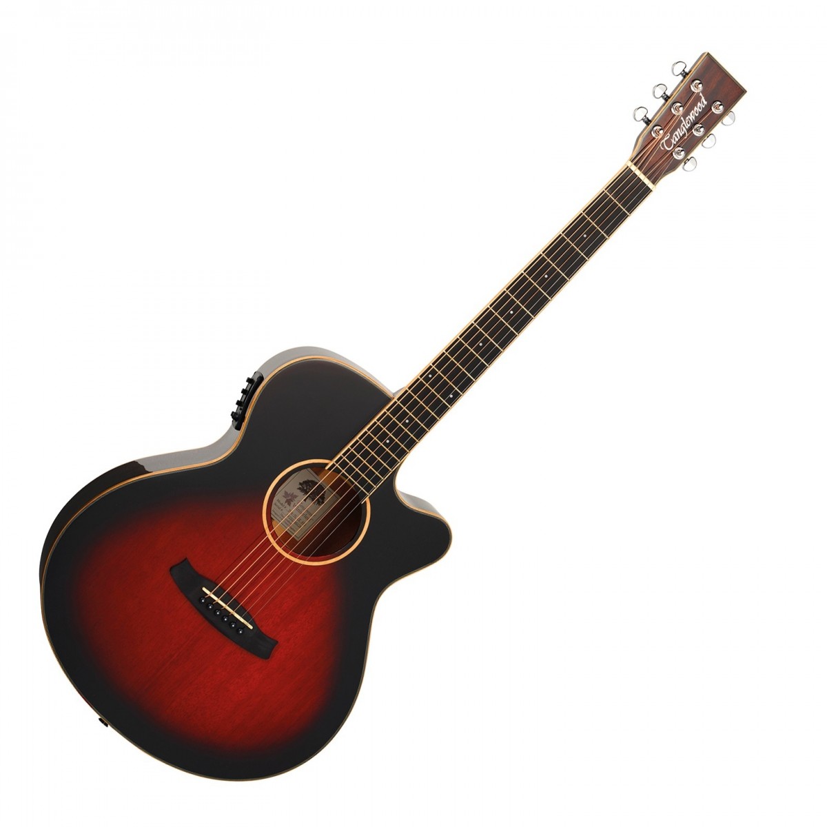 Tanglewood Winterleaf TW4TLCE Thinline Electro Acoustic ~ Autumn Vintage Burst