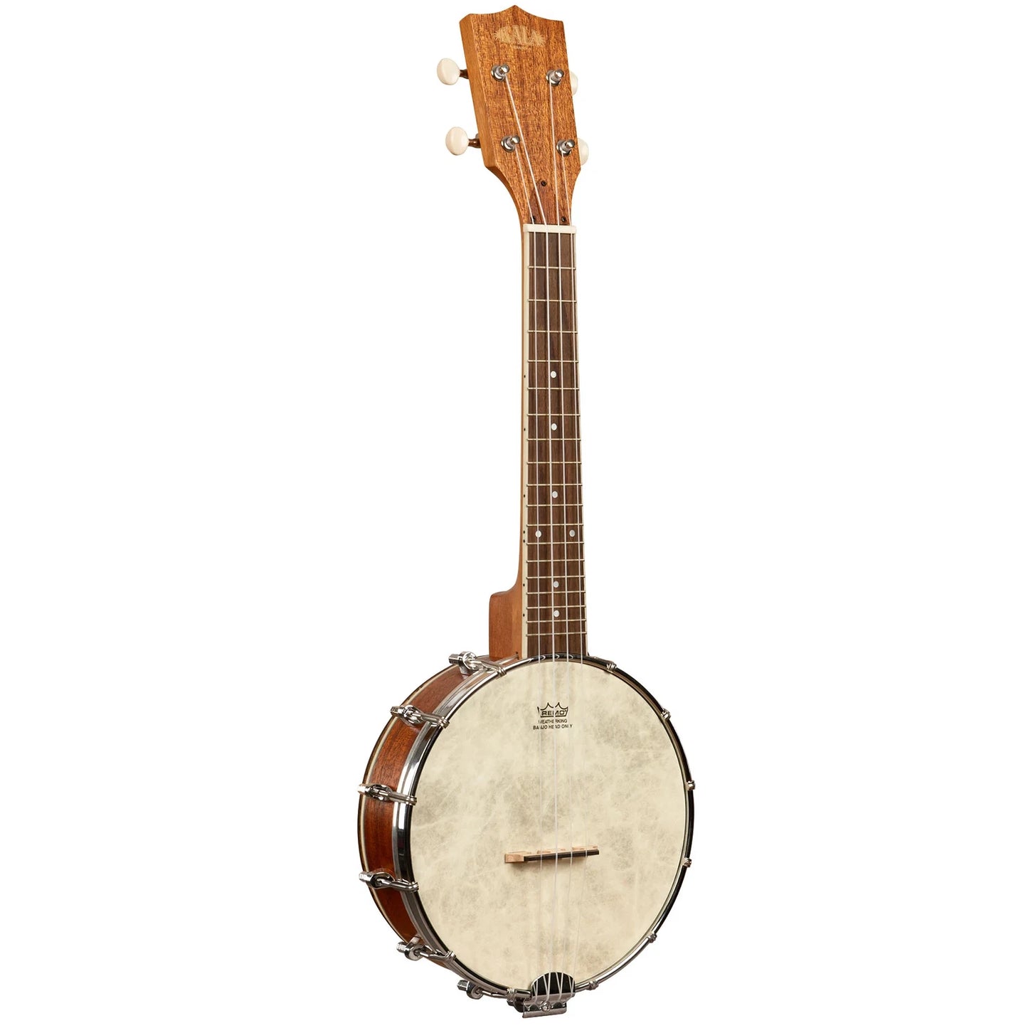Kala Natural Mahogany Banjo Concert Ukulele with Bag