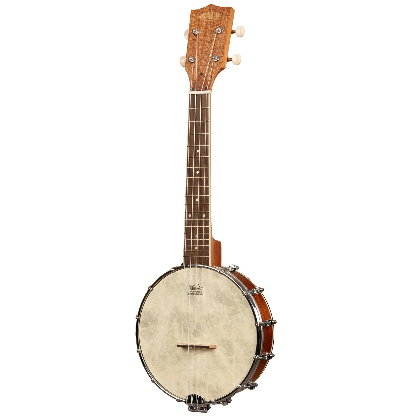 Kala Natural Mahogany Banjo Concert Ukulele with Bag