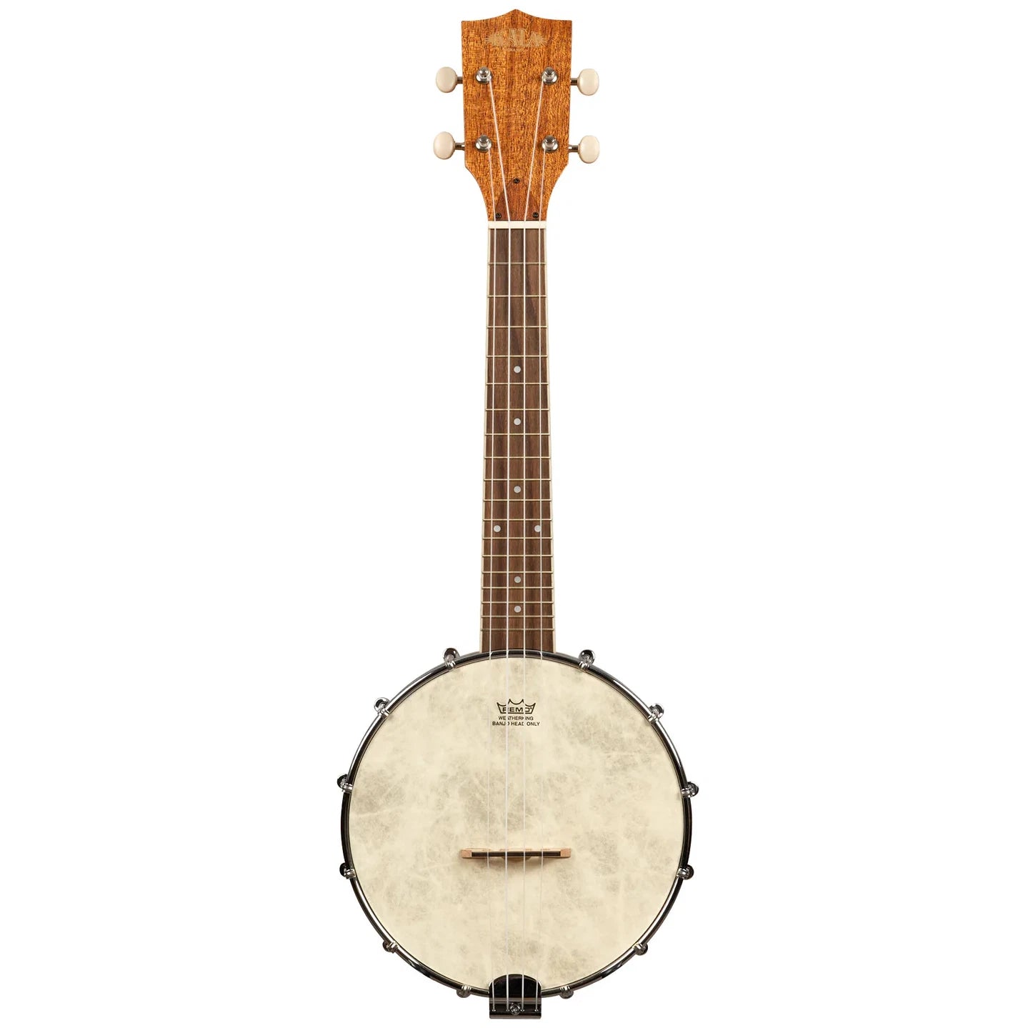 Kala Natural Mahogany Banjo Concert Ukulele with Bag