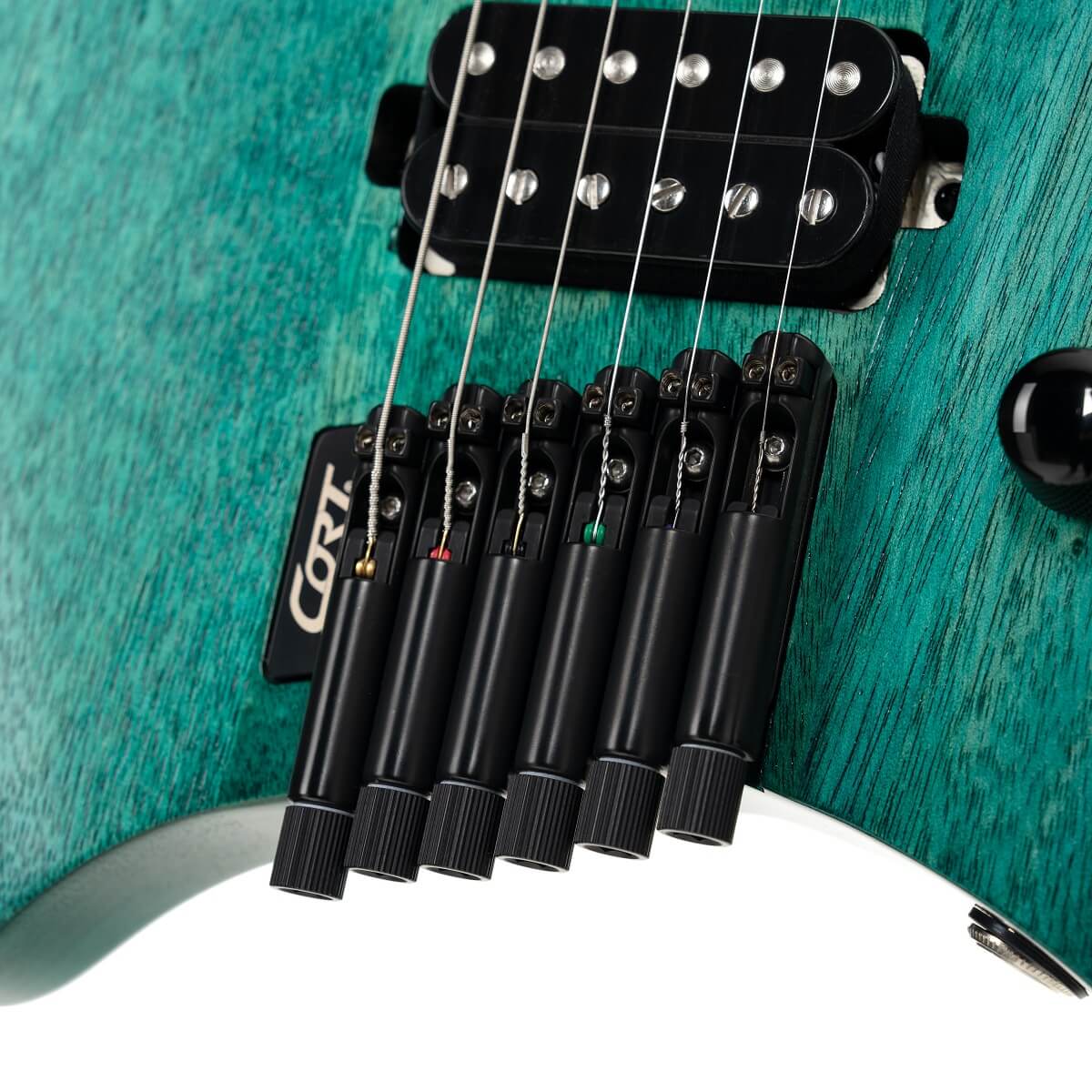 Cort Space G6MS ~ Semi Gloss Turquoise