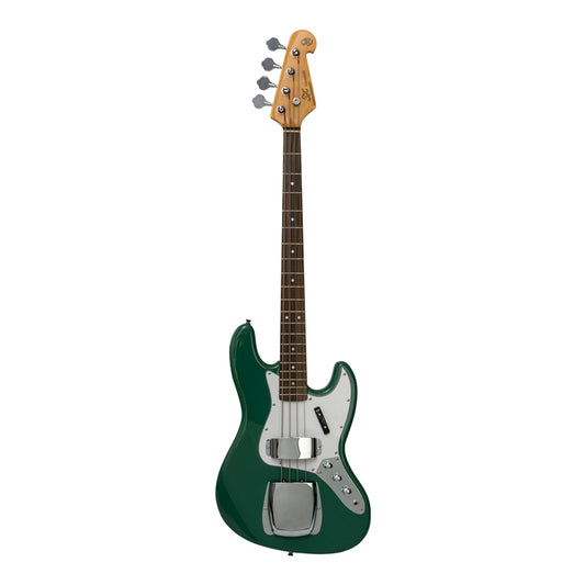 SX JB62C+ Electric Bass ~ Vintage Green [NEW]